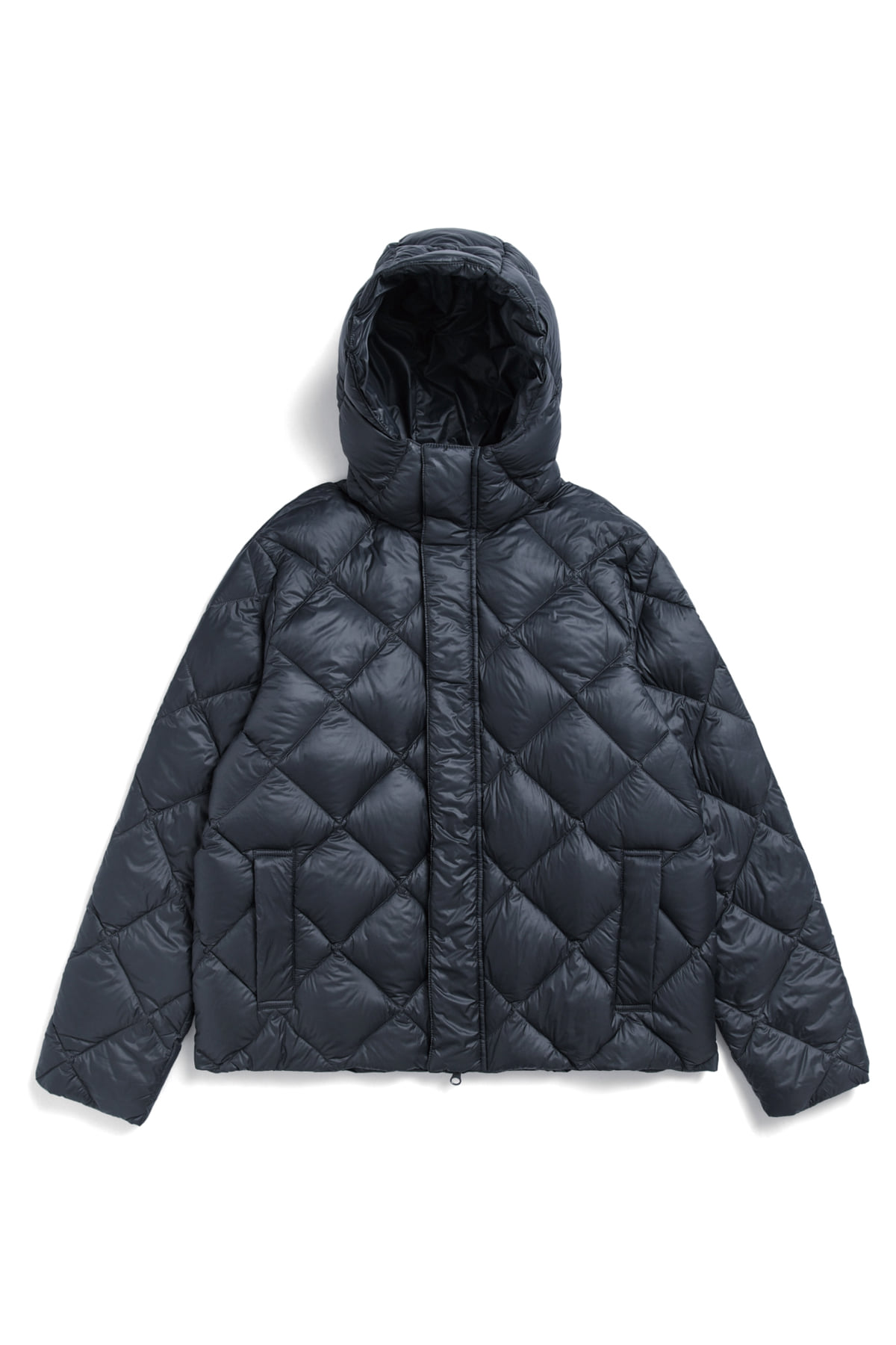 [TAION] HOOD DOWN JACKET _ OLIVE