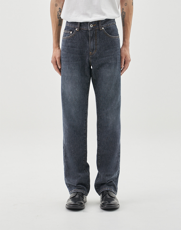 [ERRORS EXCEPTED] WB023 LONG WIDE DENIM _ Mid blue