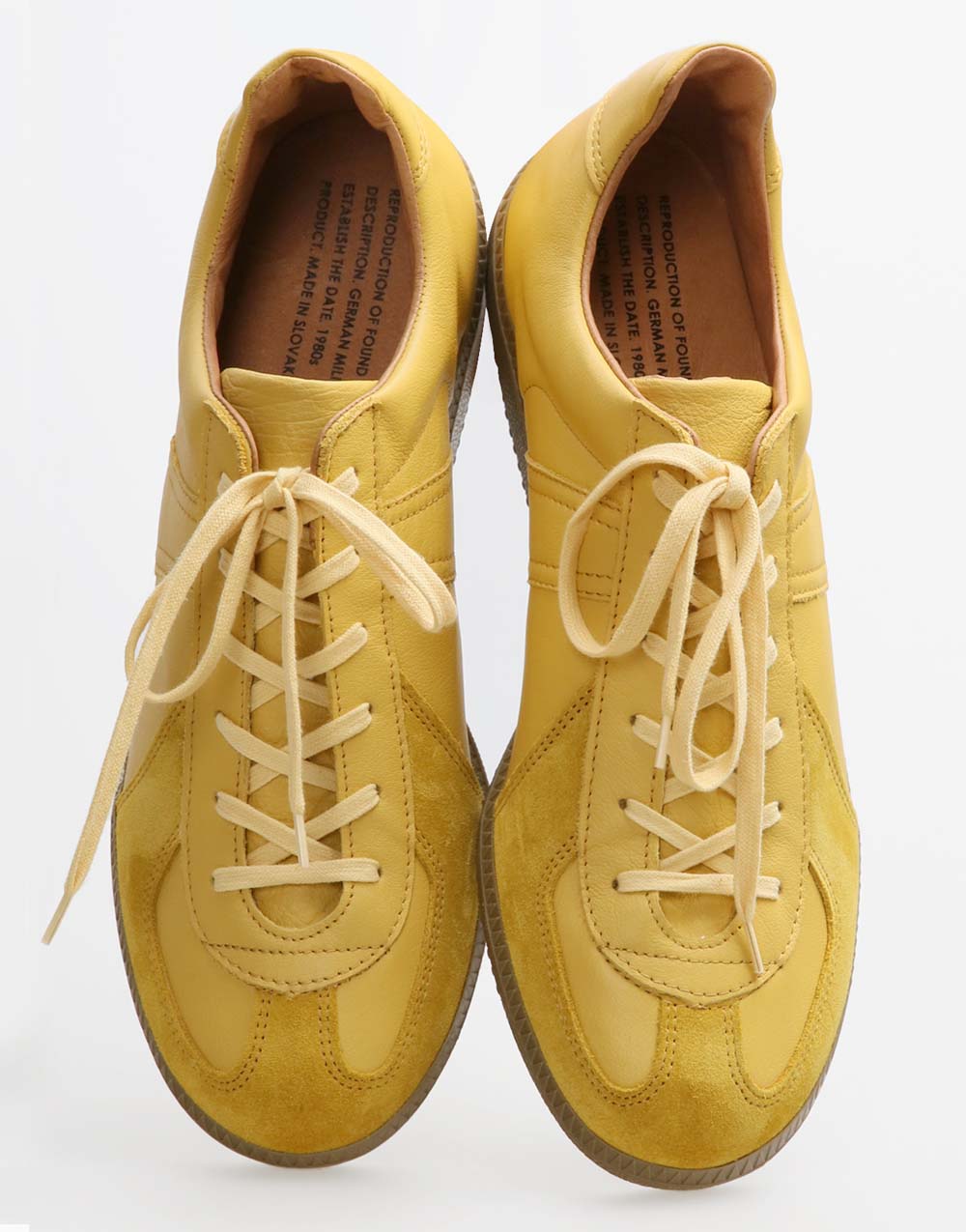 [REPRODUCTION OF FOUND] GERMAN MILITARY TRAINER _ LIGHT YELLOW