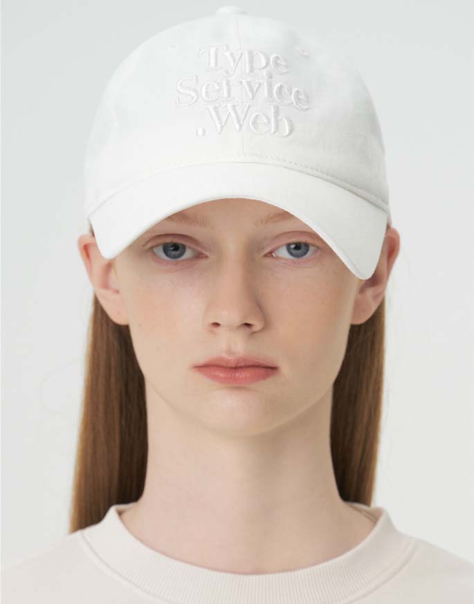 [TYPESERVICE] Typeservice Web Cap _ Off White