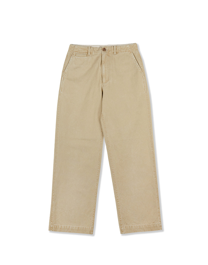 [PERENN]  23&#039;AW chino trousers _ beige