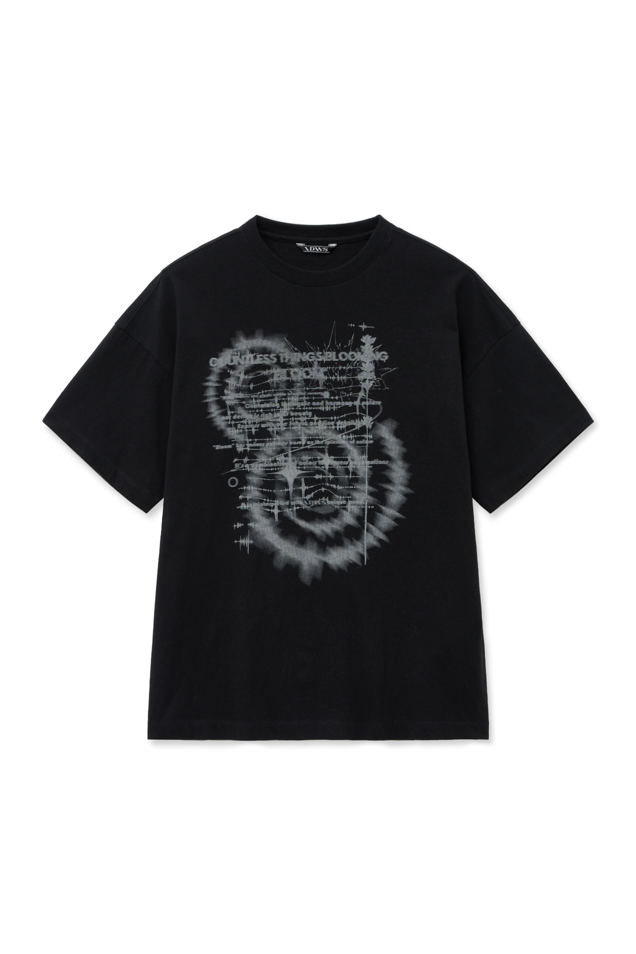 [IDWS] Countless Bloom T-Shirt _ Black
